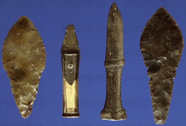 Bronze Age daggers. Artist: Unknown