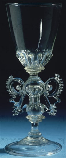 Two-handed goblet, (17th century?). Artist: Unknown