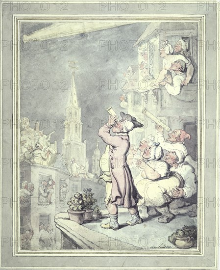 'The Comet', 1811. Artist: Thomas Rowlandson