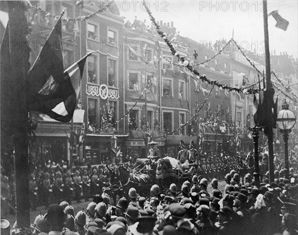 Queen Victoria's Golden Jubilee, London, 1887. Artist: Unknown