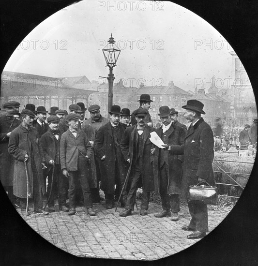 Caledonian Cattle Market, Copenhagen Fields, Islington, early 20th century. Artist: John Galt