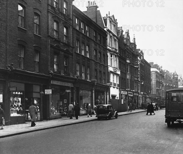 Marylebone High Street, Westminster, London. Artist: AF Kersting