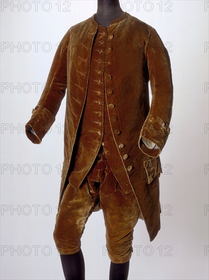 Suit worn by David Garrick, c1760. Artist: Unknown