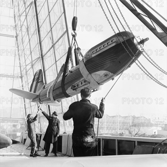 Final site preparations for the Festival of Britain, London, 1951. Artist: Henry Grant