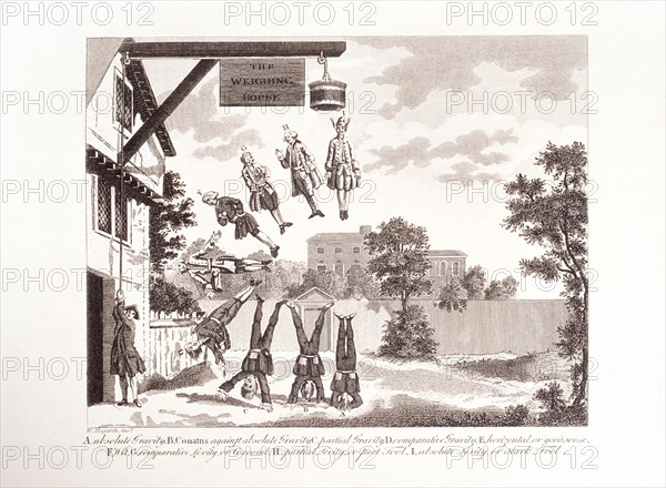 The Weighing House, 1763. Artist: William Hogarth