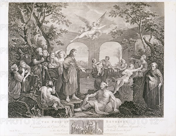 'The Pool of Bethesda', 1772. Artist: Unknown