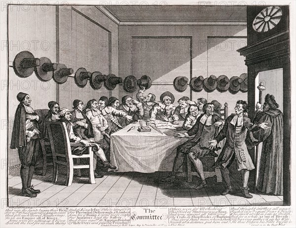 'The Committee', 18th century. Artist: William Hogarth