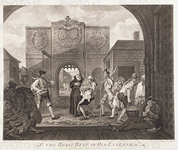 'O the Roast Beef of Old England', 1749. Artist: William Hogarth