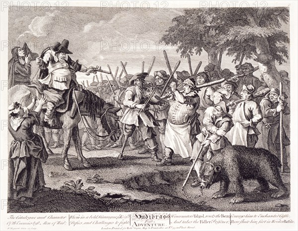 'Hudibras's First Adventure', 18th century. Artist: William Hogarth