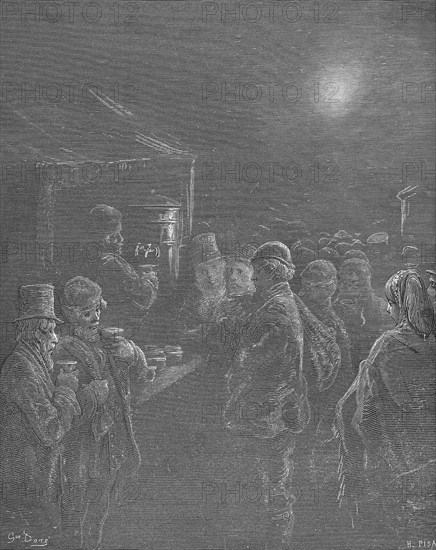 'Coffee Stall - Early Morning', 1872. Artist: Héliodore Joseph Pisan