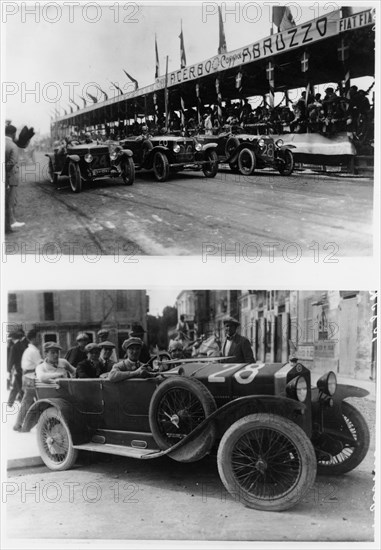 The Targa Abruzzo Race, Pescara, Italy, 1926. Artist: Unknown