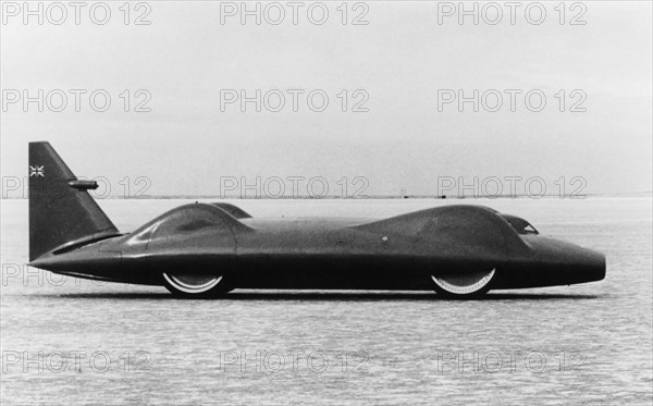 The Bluebird CN7 at Lake Eyre, Australia, 1963. Artist: Unknown