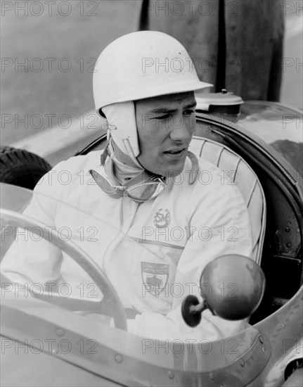 Stirling Moss, (c1955?). Artist: Unknown