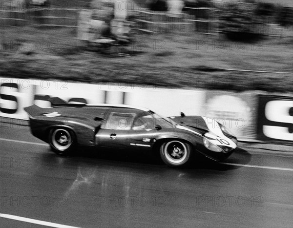 An Aston Martin Lola at Le Mans, France, 1967. Artist: Unknown