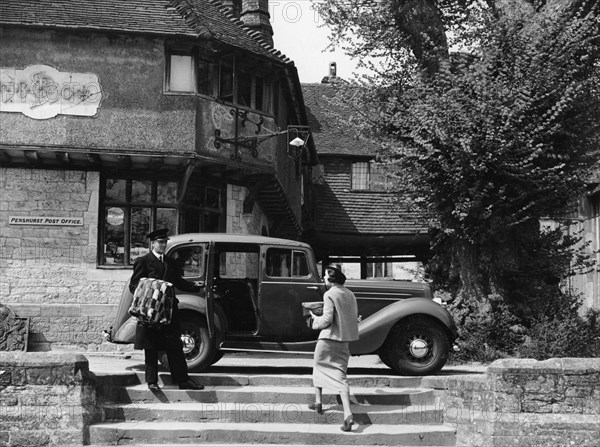 Hillman Hawk, Penshurst, Kent, 1937. Artist: Unknown