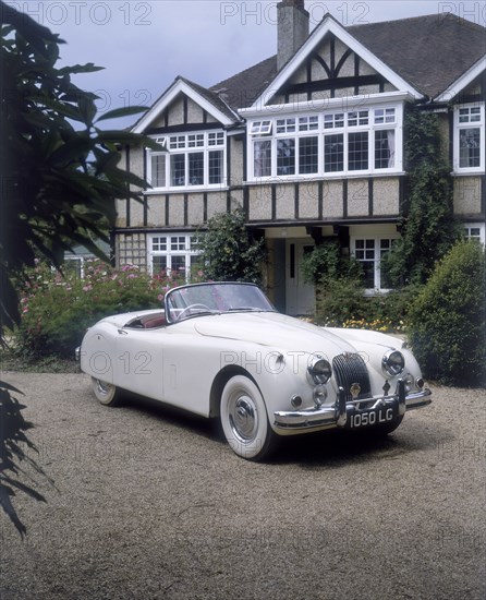 1960 Jaguar XK 150. Artist: Unknown