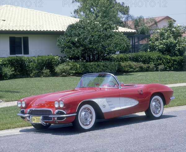 1961 Chevrolet Corvette. Artist: Unknown