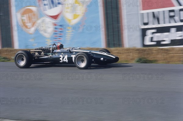 Jo Siffert in Cooper Maserati, Belgian Grand Prix, 1967. Artist: Unknown