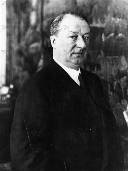Ettore Bugatti. Artist: Unknown