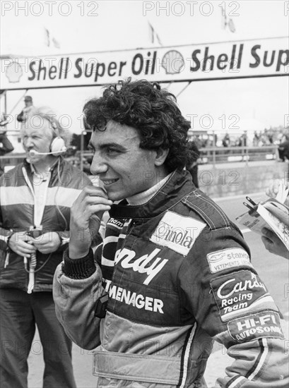 Michele Alboreto, 1981. Artist: Unknown