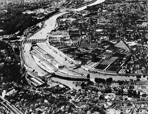 The Renault Billancourt factory, Paris, France. Artist: Unknown