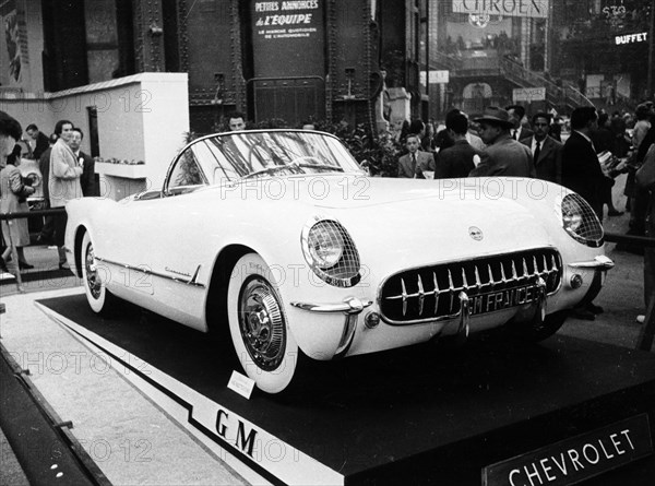 1953 Chevrolet Corvette, (c1953?). Artist: Unknown