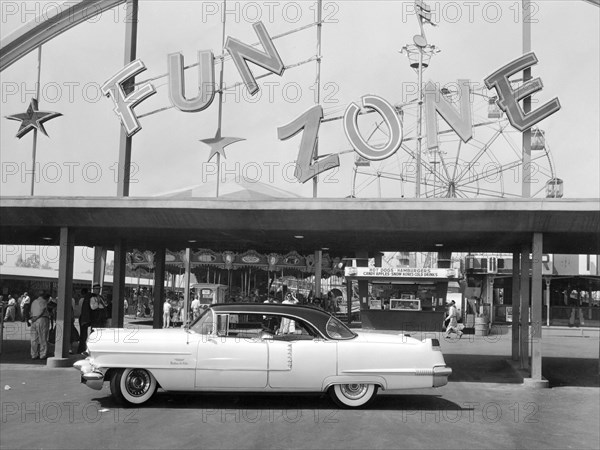 1956 Cadillac Sedan, USA, (c1956?). Artist: Unknown