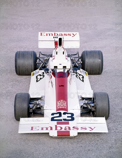 1975 Embassy Hill GH2 Formula 1 racing car. Artist: Unknown