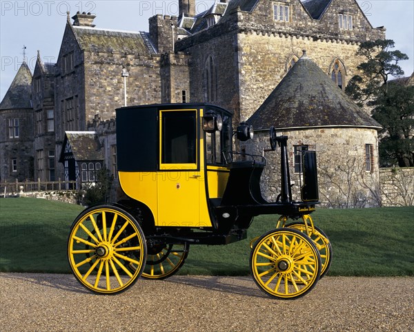 1897 Bersey Electric Taxi. Artist: Unknown