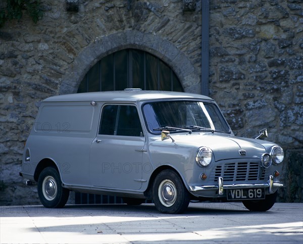 1960 Austin Mini Van. Artist: Unknown