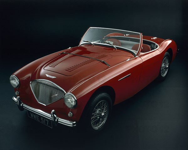 1956 Austin Healey 100-BM2 car. Artist: Unknown