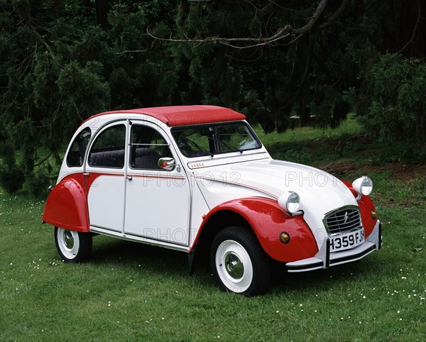 1990 Citroën 2CV 6. Artist: Unknown