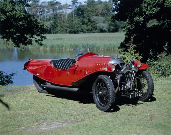 A 1927 Morgan Aero. Artist: Unknown