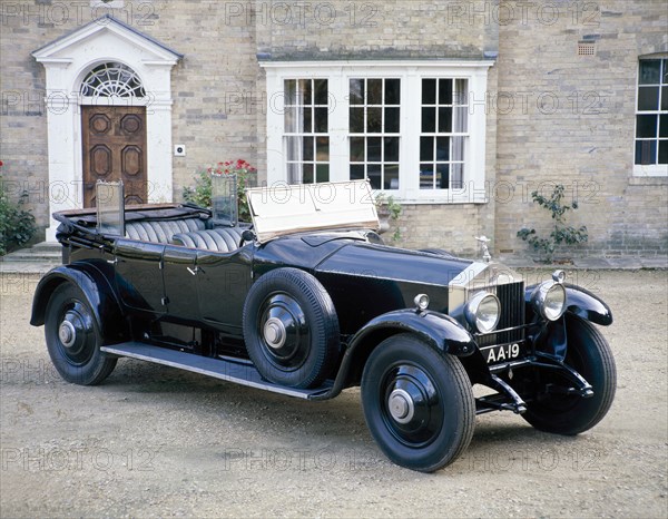 A 1925 Rolls-Royce Phantom I. Artist: Unknown