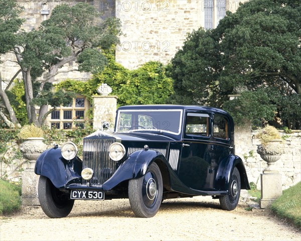 A 1935 Rolls-Royce 20/25. Artist: Unknown