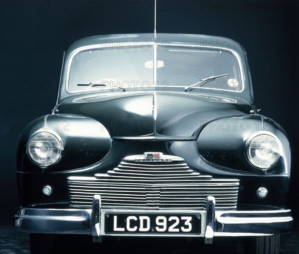 Front view of a 1951 Standard 'Vanguard 1'. Artist: Unknown