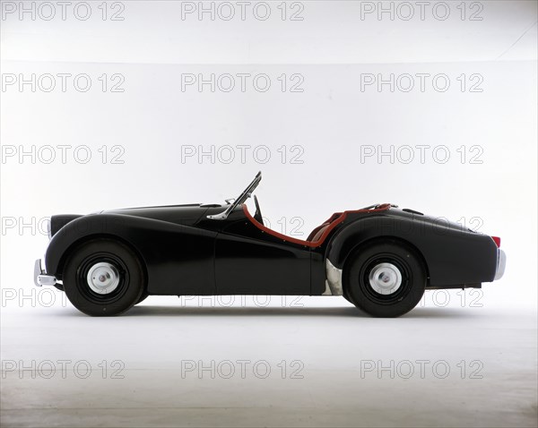 A 1954 Triumph TR2. Artist: Unknown