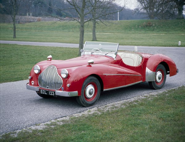 A 1950 Alvis TB21 sportscar. Artist: Unknown