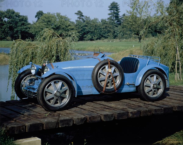 A 1933 Bugatti Type 51A. Artist: Unknown