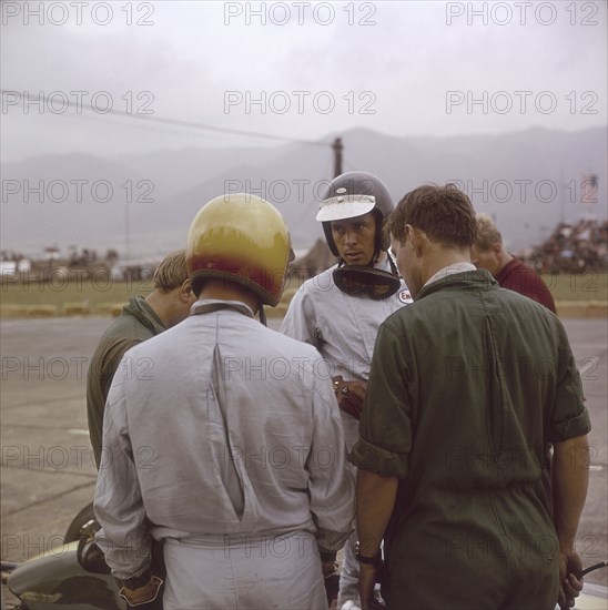 Jim Clark at the Austrian Grand Prix, Zeltweg, Austria,1964. Artist: Unknown