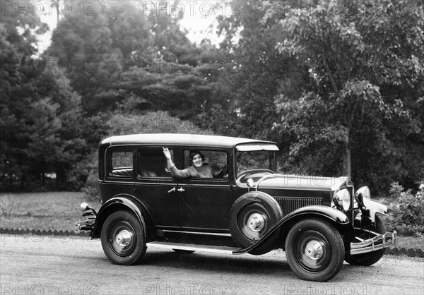 Hupmobile car, (c1925-c1935?). Artist: Unknown