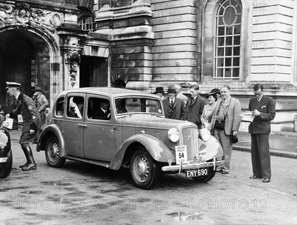 Austin 12 Ascot Saloon, 1939. Artist: Unknown