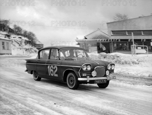 A Singer Vogue in the Monte Carlo Rally, January 1962. Artist: Unknown