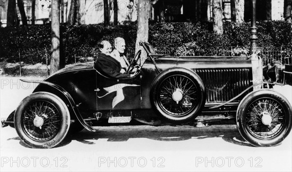 A 1928 Hispano-Suiza 45hp car, (c1928?). Artist: Unknown