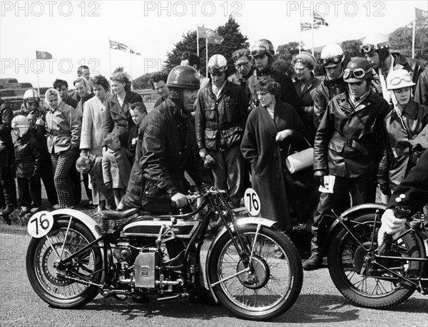 1926 Douglas motorbike, Douglas, Isle of Man, 1961. Artist: Unknown