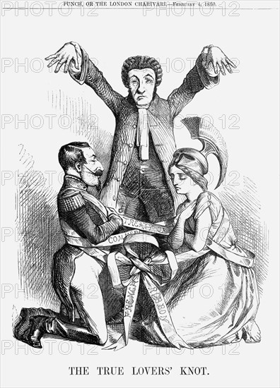 'The True Lovers' Knot', 1860. Artist: Unknown