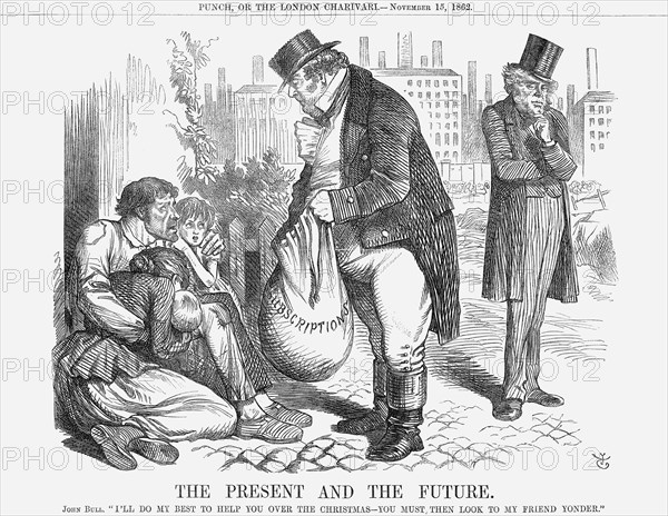 'The Present and The Future', 1862. Artist: John Tenniel