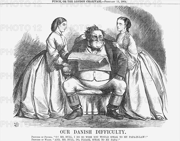 'Our Danish Difficulty', 1864. Artist: John Tenniel