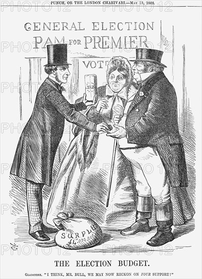 'The Election Budget', 1865. Artist: John Tenniel