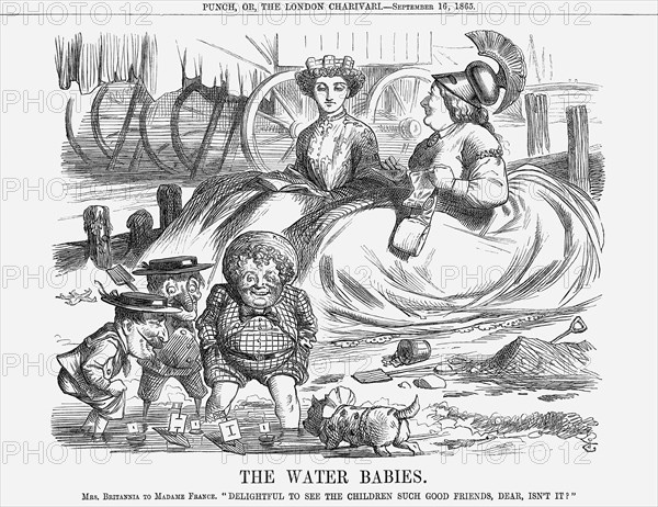 'The Water Babies', 1865. Artist: John Tenniel